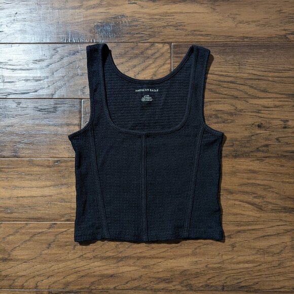 American Eagle corset tank top black size small - Picture 12 of 12